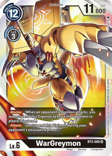 WarGreymon [BT2-065] [Release Special Booster Ver.1.0] | Arkham Games and Comics