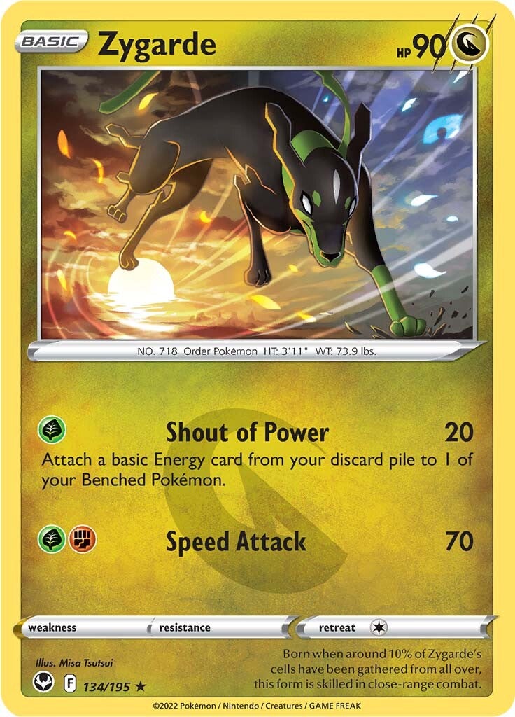 Zygarde (134/195) [Sword & Shield: Silver Tempest] | Arkham Games and Comics