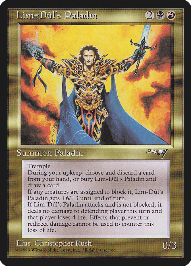 Lim-Dûl's Paladin [Alliances] | Arkham Games and Comics