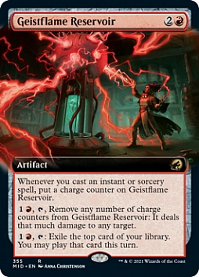 Geistflame Reservoir (Extended) [Innistrad: Midnight Hunt] | Arkham Games and Comics