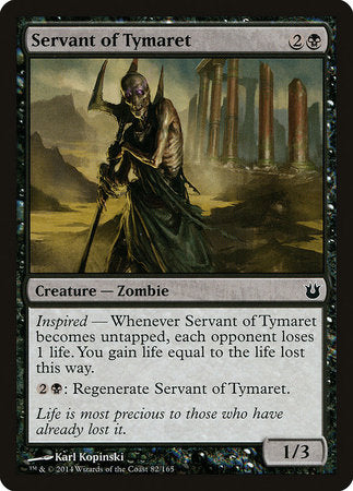 Servant of Tymaret [Born of the Gods] | Arkham Games and Comics