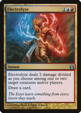 Electrolyze [Commander 2011] | Arkham Games and Comics