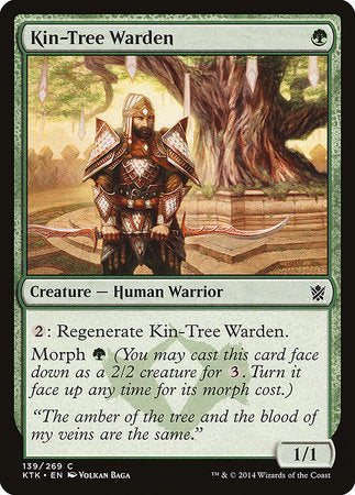 Kin-Tree Warden [Khans of Tarkir] | Arkham Games and Comics