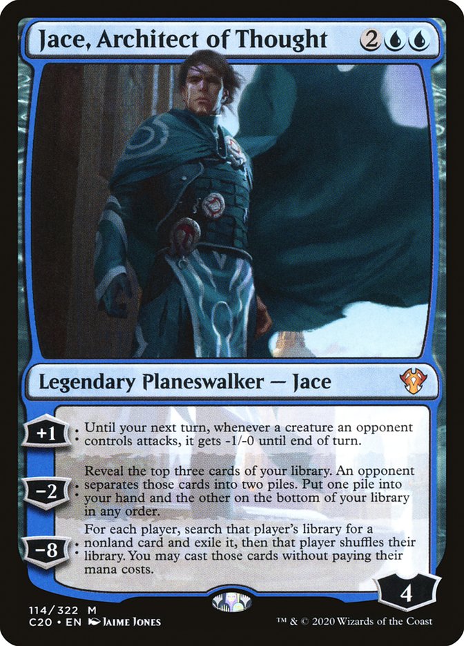 Jace, Architect of Thought [Commander 2020] | Arkham Games and Comics