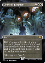 Council's Judgment (Borderless) [Double Masters] | Arkham Games and Comics