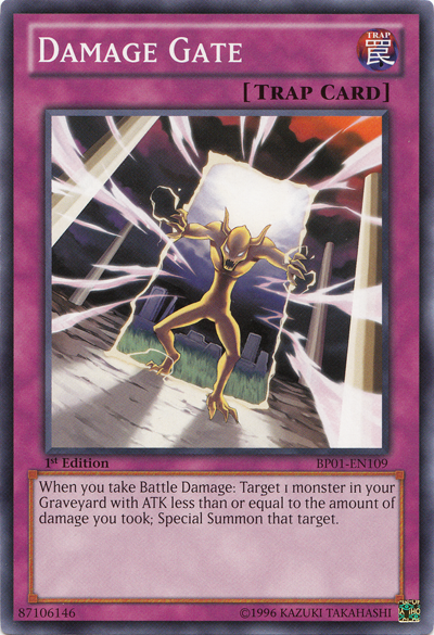 Damage Gate [BP01-EN109] Common | Arkham Games and Comics