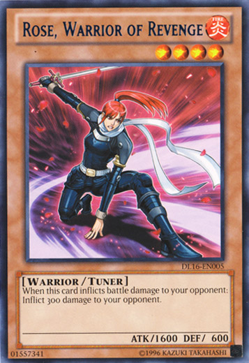 Rose, Warrior of Revenge (Blue) [DL16-EN005] Rare | Arkham Games and Comics