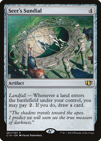 Seer's Sundial [Commander 2014] | Arkham Games and Comics