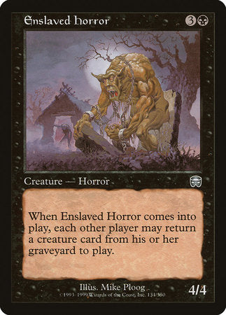 Enslaved Horror [Mercadian Masques] | Arkham Games and Comics