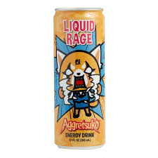 Aggretsuko Energy Drink | Arkham Games and Comics