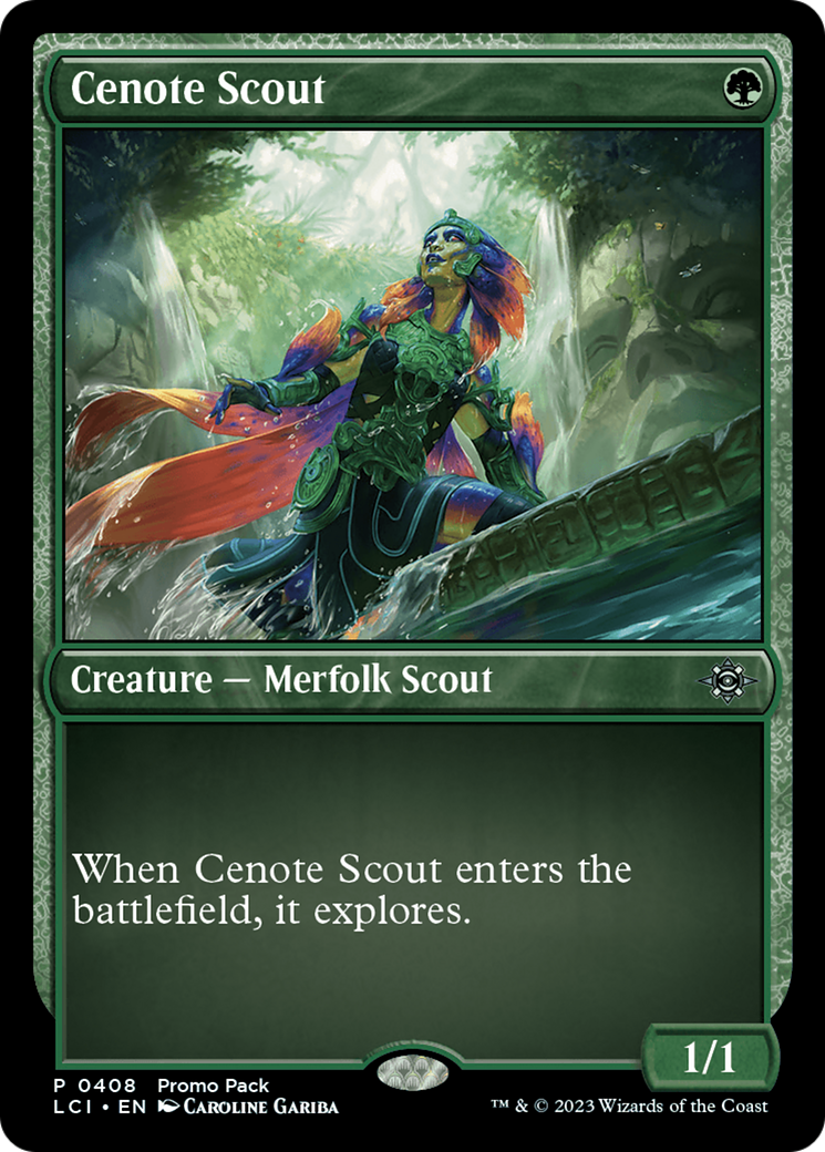 Cenote Scout [The Lost Caverns of Ixalan Promos] | Arkham Games and Comics