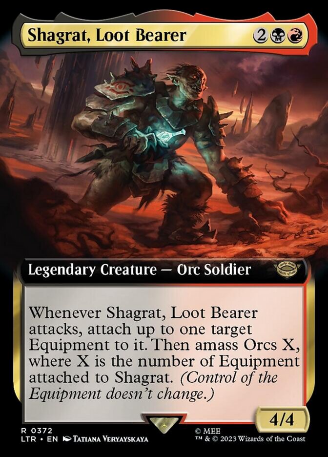 Shagrat, Loot Bearer (Extended Art) [The Lord of the Rings: Tales of Middle-Earth] | Arkham Games and Comics