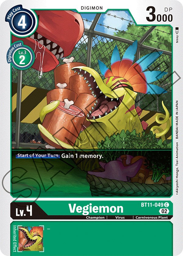 Vegiemon [BT11-049] [Dimensional Phase] | Arkham Games and Comics