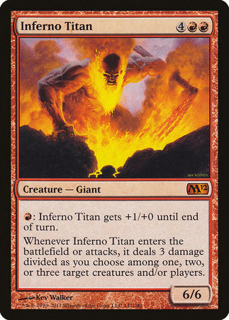 Inferno Titan [Magic 2012] | Arkham Games and Comics