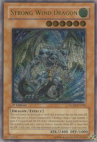 Strong Wind Dragon [RGBT-EN003] Ultimate Rare | Arkham Games and Comics