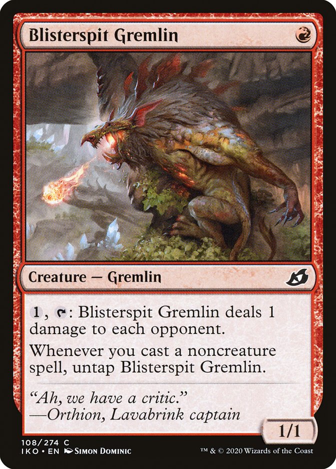 Blisterspit Gremlin [Ikoria: Lair of Behemoths] | Arkham Games and Comics