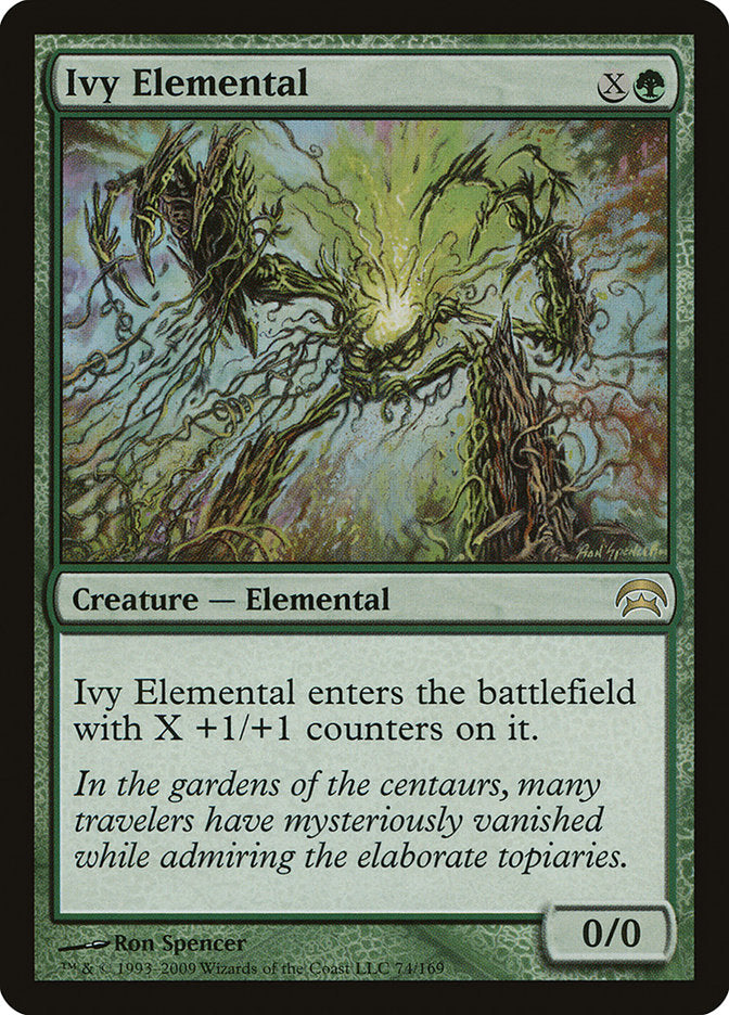 Ivy Elemental [Planechase] | Arkham Games and Comics