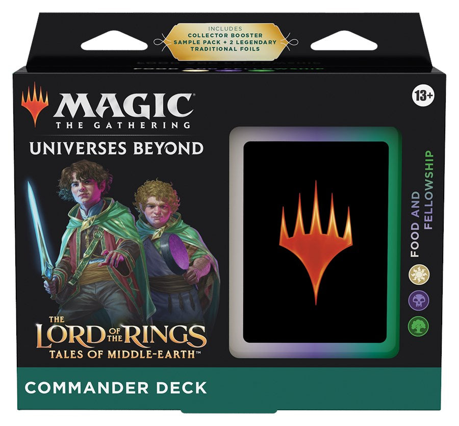 The Lord of the Rings: Tales of Middle-earth - Commander Deck (Food and Fellowship) | Arkham Games and Comics