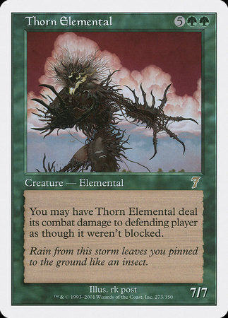 Thorn Elemental [Seventh Edition] | Arkham Games and Comics