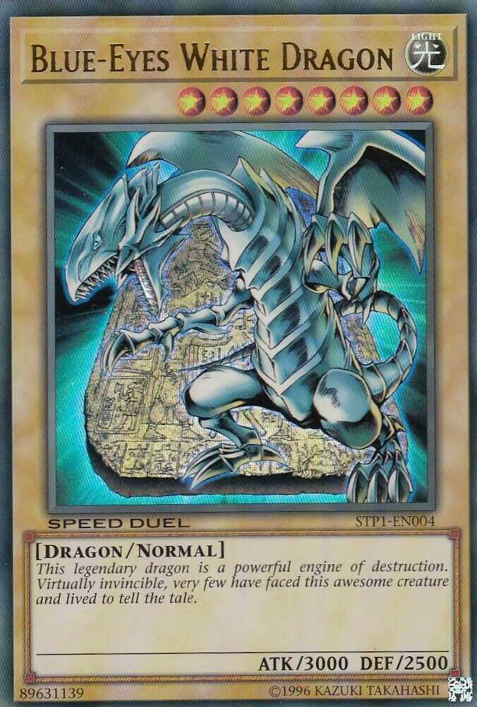 Blue-Eyes White Dragon [STP1-EN004] Ultra Rare | Arkham Games and Comics