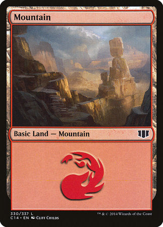 Mountain (330) [Commander 2014] | Arkham Games and Comics
