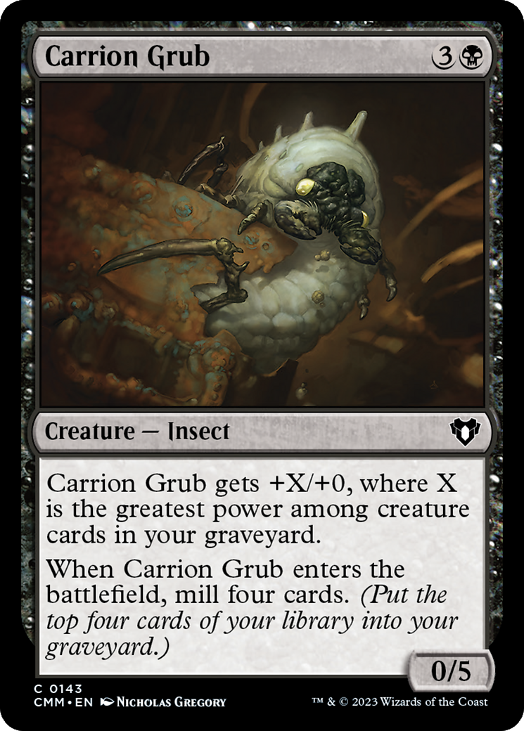 Carrion Grub [Commander Masters] | Arkham Games and Comics