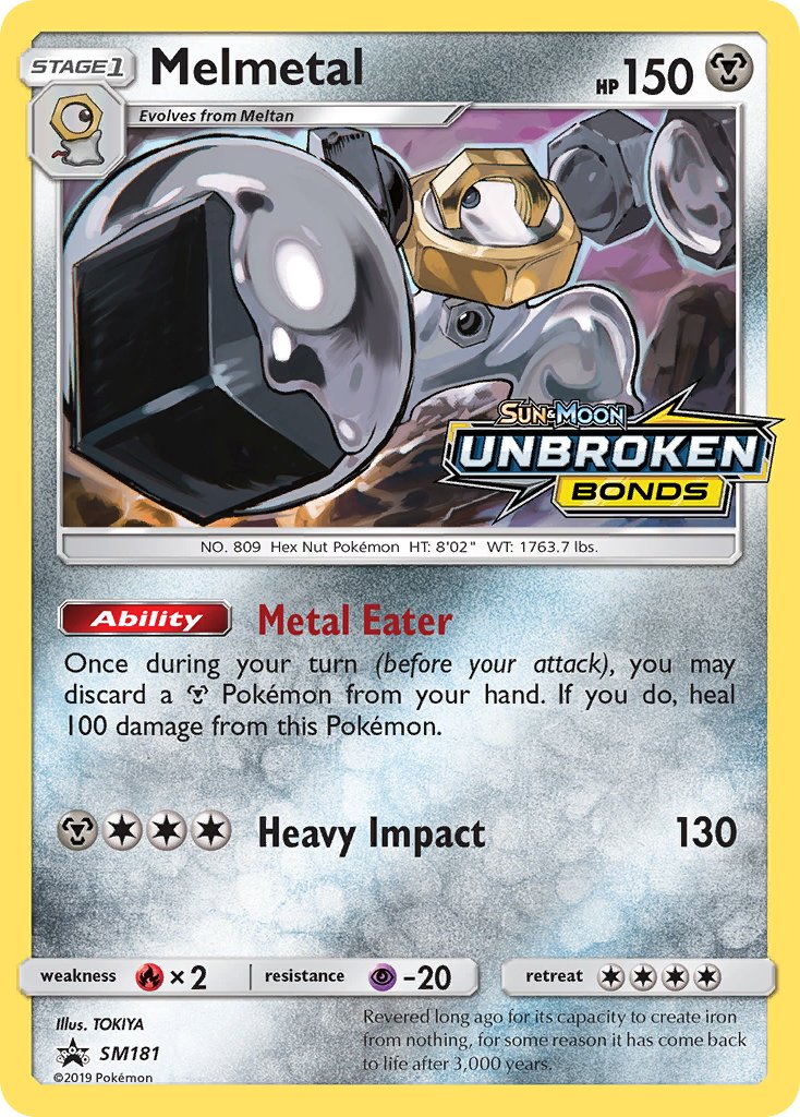 Melmetal (SM181) [Sun & Moon: Black Star Promos] | Arkham Games and Comics