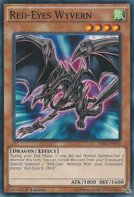 Red-Eyes Wyvern [SR02-EN010] Common | Arkham Games and Comics