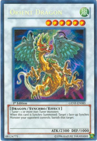 Orient Dragon [GENF-EN085] Secret Rare | Arkham Games and Comics