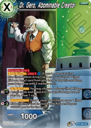 Dr. Gero, Abominable Creator (BT17-034) [Ultimate Squad] | Arkham Games and Comics