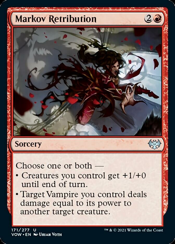 Markov Retribution [Innistrad: Crimson Vow] | Arkham Games and Comics