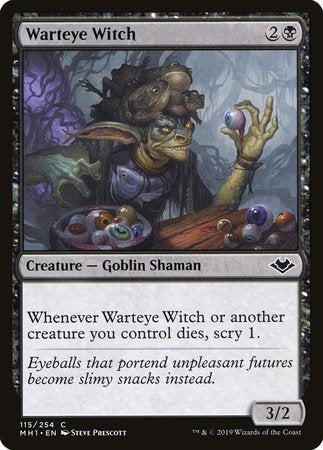 Warteye Witch [Modern Horizons] | Arkham Games and Comics