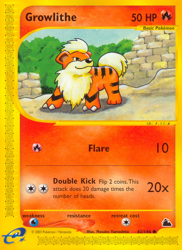 Growlithe (62/144) [Skyridge] | Arkham Games and Comics