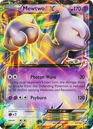 Mewtwo EX (XY183) (Jumbo Card) [XY: Black Star Promos] | Arkham Games and Comics