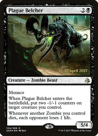 Plague Belcher [Amonkhet Promos] | Arkham Games and Comics