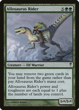Allosaurus Rider [Coldsnap] | Arkham Games and Comics