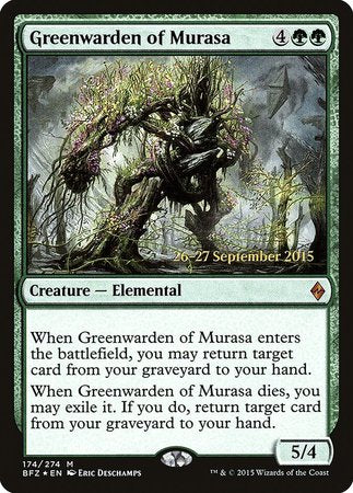 Greenwarden of Murasa [Battle for Zendikar Promos] | Arkham Games and Comics