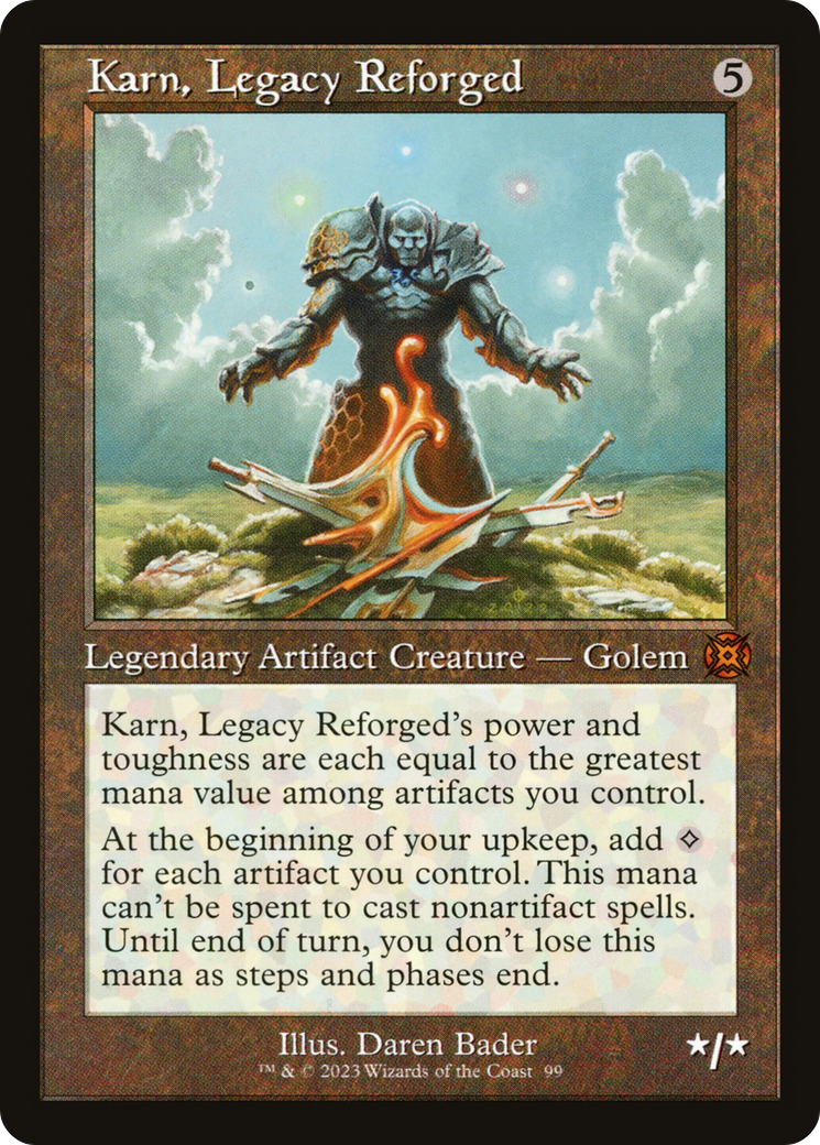 Karn, Legacy Reforged (Retro) [March of the Machine: The Aftermath] | Arkham Games and Comics