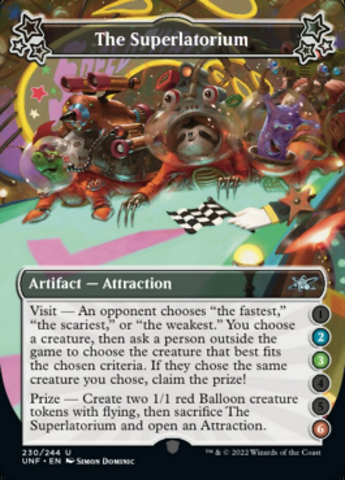 The Superlatorium (2-3-6) [Unfinity] | Arkham Games and Comics