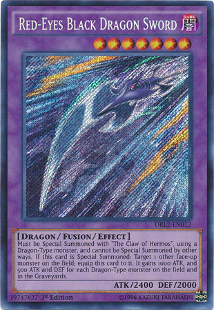 Red-Eyes Black Dragon Sword [DRL2-EN012] Secret Rare | Arkham Games and Comics