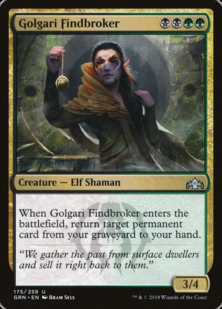 Golgari Findbroker [Guilds of Ravnica] | Arkham Games and Comics