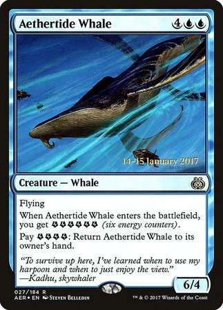 Aethertide Whale [Aether Revolt Promos] | Arkham Games and Comics