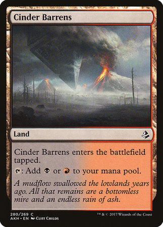 Cinder Barrens [Amonkhet] | Arkham Games and Comics