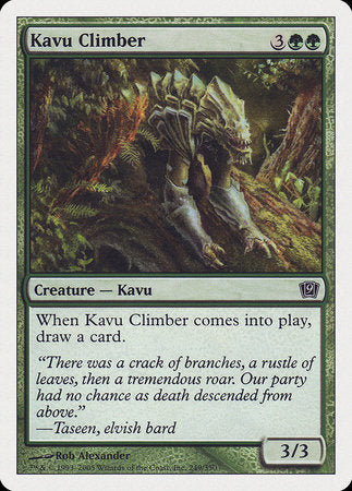 Kavu Climber [Ninth Edition] | Arkham Games and Comics
