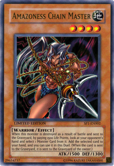 Amazoness Chain Master [SP1-EN002] Ultra Rare | Arkham Games and Comics