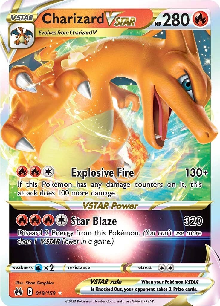 Charizard VSTAR (019/159) [Sword & Shield: Crown Zenith] | Arkham Games and Comics