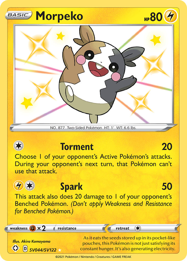 Morpeko (SV044/SV122) [Sword & Shield: Shining Fates] | Arkham Games and Comics