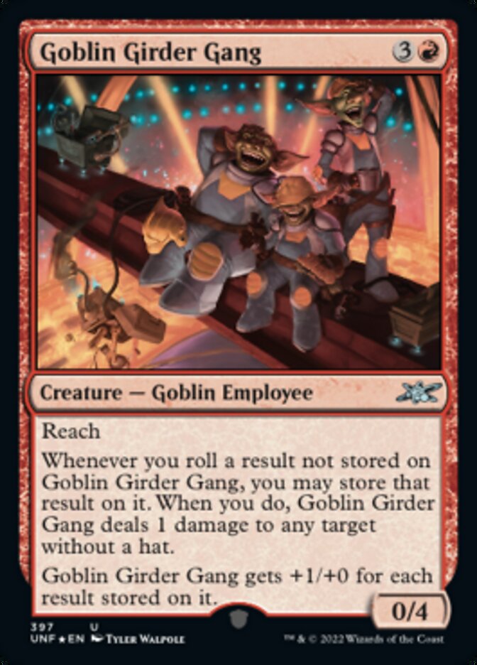 Goblin Girder Gang (Galaxy Foil) [Unfinity] | Arkham Games and Comics