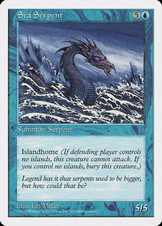 Sea Serpent [Fifth Edition] | Arkham Games and Comics