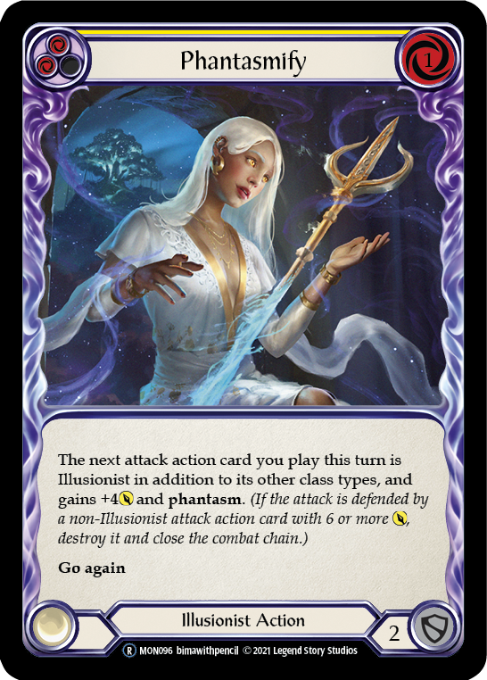 Phantasmify (Yellow) [U-MON096] (Monarch Unlimited)  Unlimited Normal | Arkham Games and Comics